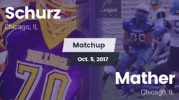 Matchup: Schurz vs. Mather  2017