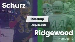 Matchup: Schurz vs. Ridgewood  2018