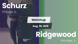 Matchup: Schurz vs. Ridgewood  2019