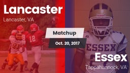 Matchup: Lancaster vs. Essex  2016