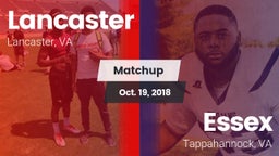 Matchup: Lancaster vs. Essex  2018