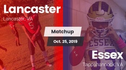 Matchup: Lancaster vs. Essex  2019