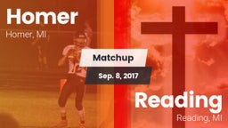 Matchup: Homer vs. Reading  2017