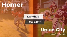 Matchup: Homer vs. Union City  2017
