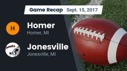 Recap: Homer  vs. Jonesville  2017