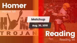 Matchup: Homer vs. Reading  2018