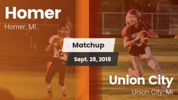 Matchup: Homer vs. Union City  2018