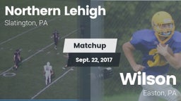 Matchup: Northern Lehigh vs. Wilson  2017