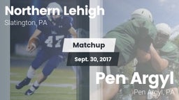 Matchup: Northern Lehigh vs. Pen Argyl  2017