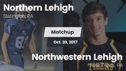 Matchup: Northern Lehigh vs. Northwestern Lehigh  2017