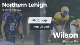Matchup: Northern Lehigh vs. Wilson  2018