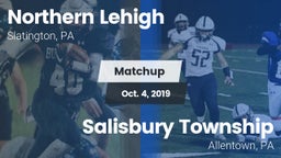 Matchup: Northern Lehigh vs. Salisbury Township  2019