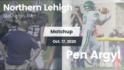 Matchup: Northern Lehigh vs. Pen Argyl  2020