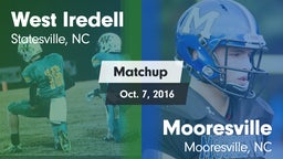 Matchup: West Iredell vs. Mooresville  2016