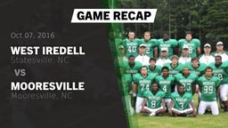 Recap: West Iredell  vs. Mooresville  2016