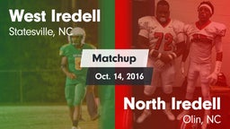 Matchup: West Iredell vs. North Iredell  2016