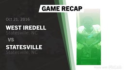 Recap: West Iredell  vs. Statesville  2016