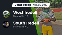 Recap: West Iredell  vs. South Iredell  2017