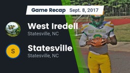 Recap: West Iredell  vs. Statesville  2017