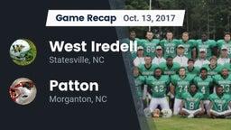 Recap: West Iredell  vs. Patton  2017