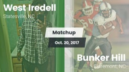 Matchup: West Iredell vs. Bunker Hill  2017