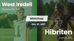 Matchup: West Iredell vs. Hibriten  2017