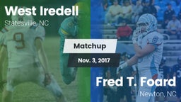 Matchup: West Iredell vs. Fred T. Foard  2017