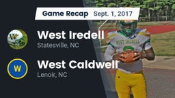 Recap: West Iredell  vs. West Caldwell  2017