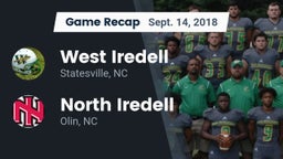 Recap: West Iredell  vs. North Iredell  2018