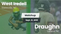 Matchup: West Iredell vs. Draughn  2018