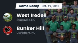 Recap: West Iredell  vs. Bunker Hill  2018