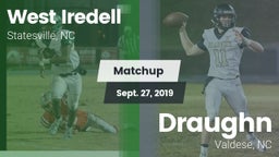 Matchup: West Iredell vs. Draughn  2019