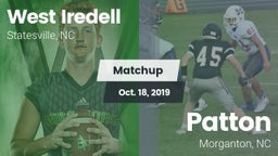 Matchup: West Iredell vs. Patton  2019