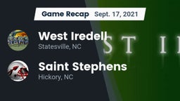 Recap: West Iredell  vs. Saint Stephens  2021