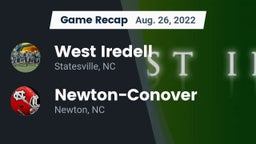 Recap: West Iredell  vs. Newton-Conover  2022