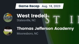 Recap: West Iredell  vs. Thomas Jefferson Academy  2023