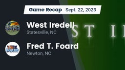 Recap: West Iredell  vs. Fred T. Foard  2023