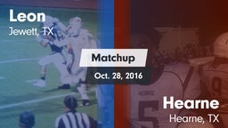 Matchup: Leon vs. Hearne  2016