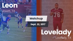 Matchup: Leon vs. Lovelady  2017
