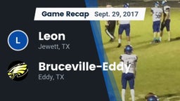 Recap: Leon  vs. Bruceville-Eddy  2017