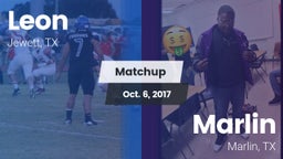Matchup: Leon vs. Marlin  2017