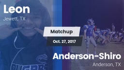 Matchup: Leon vs. Anderson-Shiro  2017