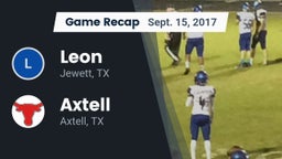 Recap: Leon  vs. Axtell  2017