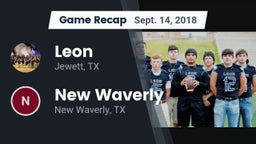 Recap: Leon  vs. New Waverly  2018