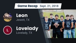 Recap: Leon  vs. Lovelady  2018