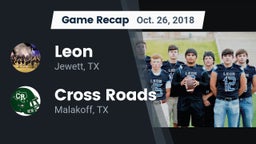 Recap: Leon  vs. Cross Roads  2018