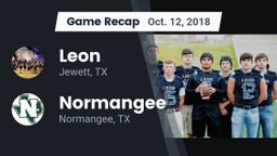 Recap: Leon  vs. Normangee  2018