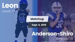 Matchup: Leon vs. Anderson-Shiro  2019