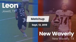 Matchup: Leon vs. New Waverly  2019