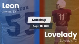 Matchup: Leon vs. Lovelady  2019
